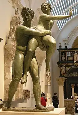 Похищение Прозерпины. 1565. Бронза. Музей Виктории и Альберта, Лондон