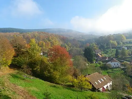 Вальдерсбак осенью