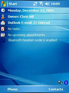 Экран «Сегодня (Today)»