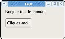 Скриншот программы WxPython