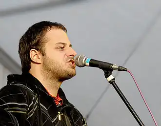 На выступлении в Опаве